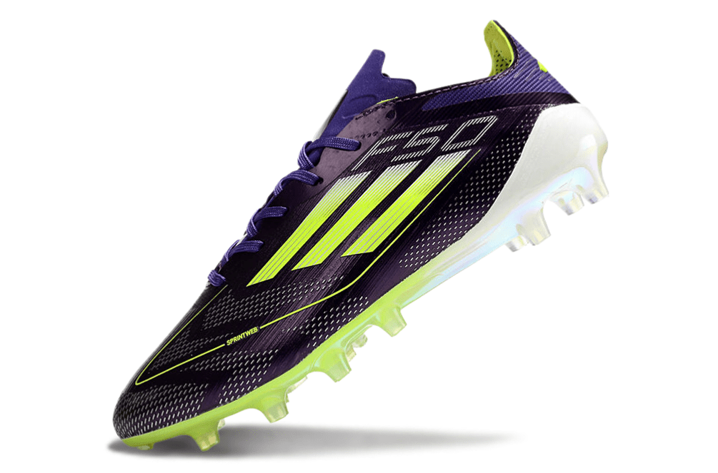 F50 Elite AG Purple/Green - Efotbal Romania
